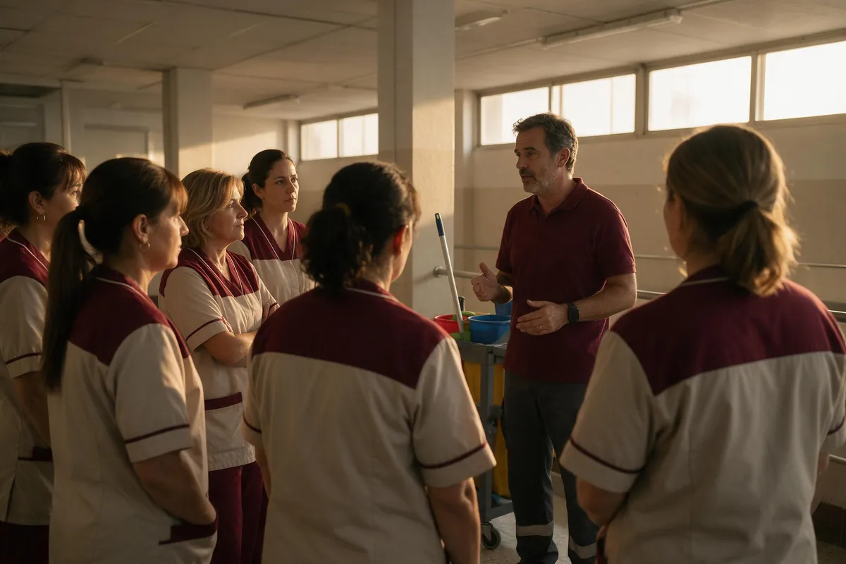Subrogación del personal de limpieza en Xàtiva — Limpiezas Montsant