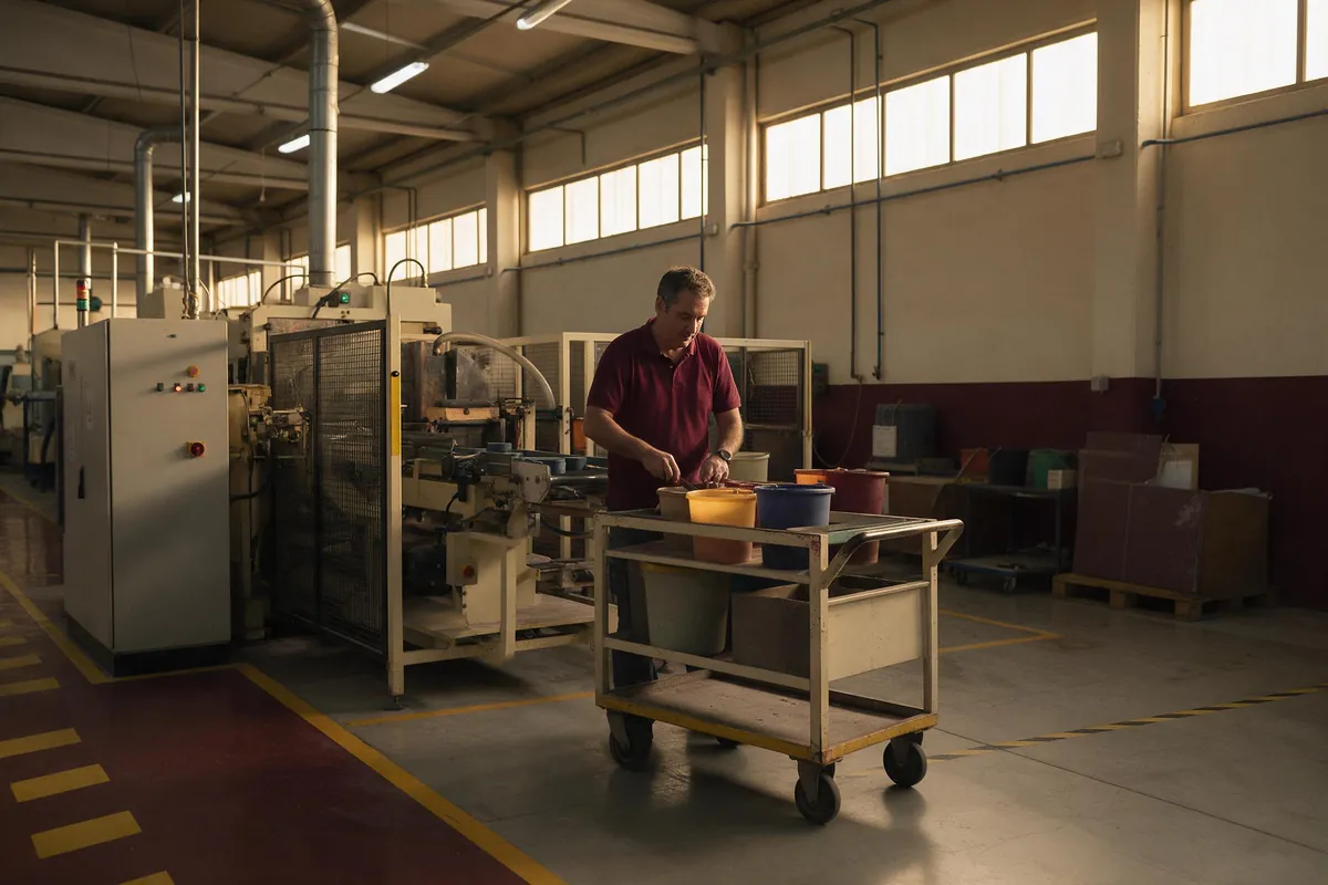 Industria y fábricas en Xàtiva — Limpiezas Montsant
